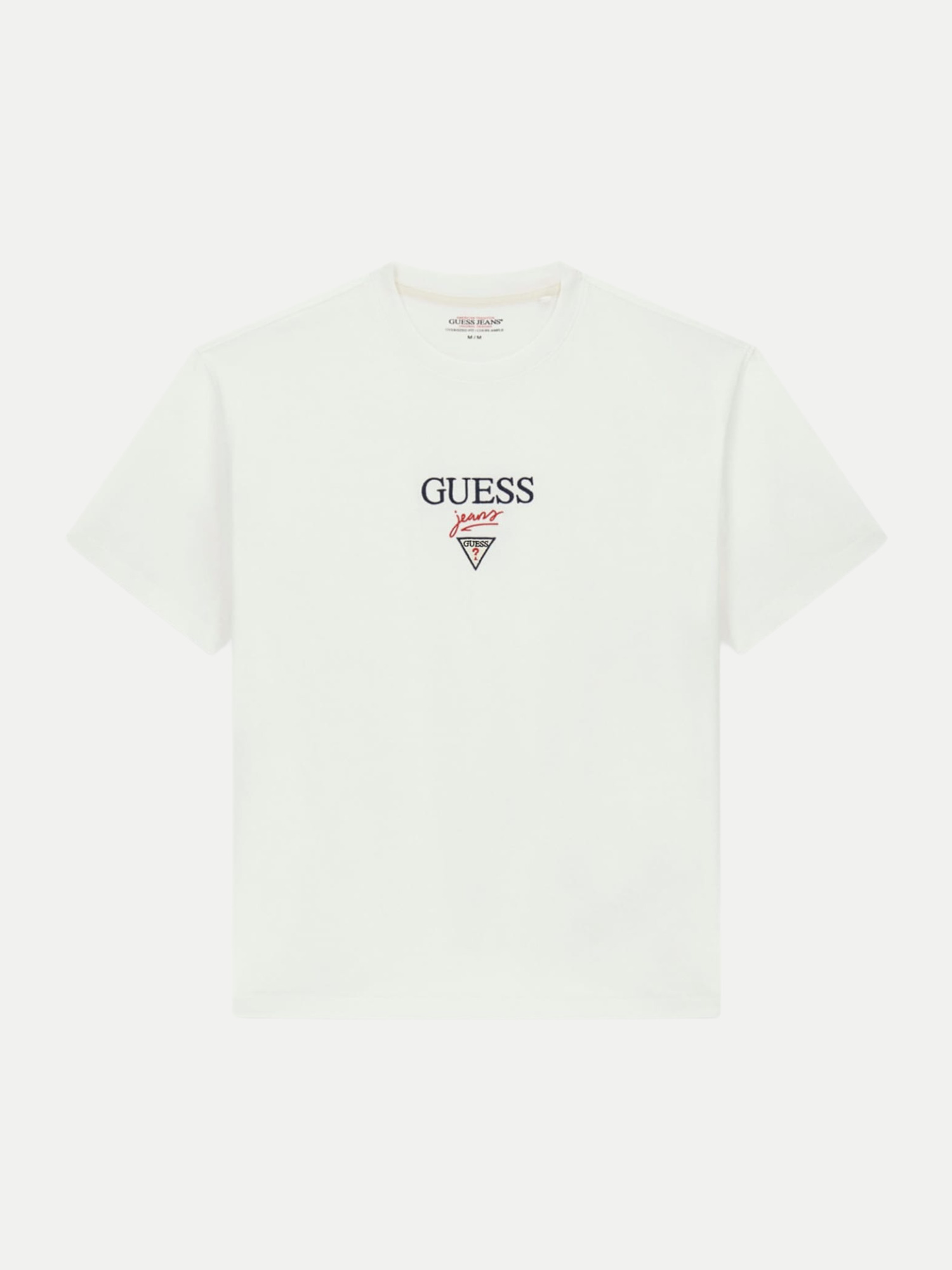 Guess Baker Logo T-Shirt Weiß XXL