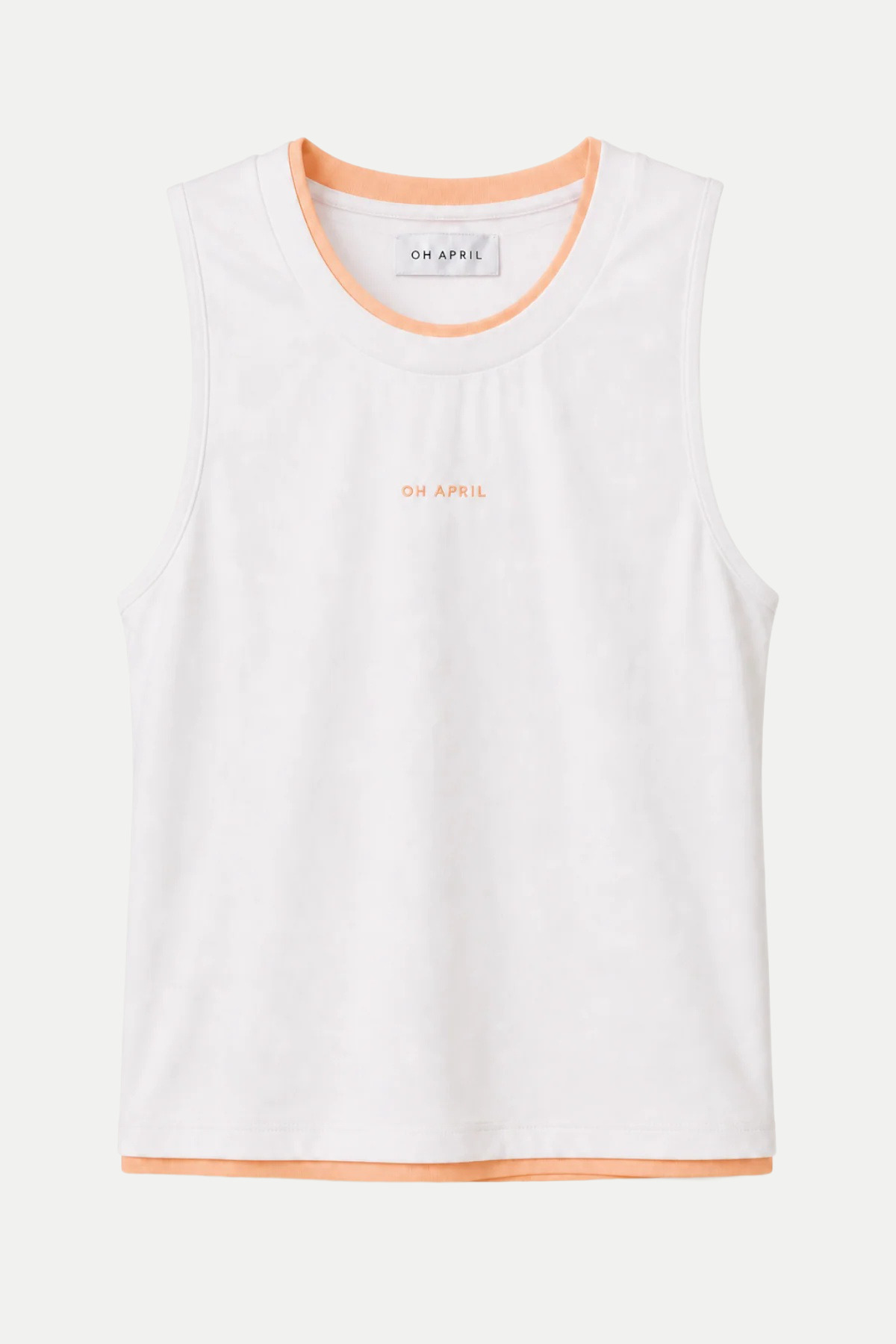 Slim-Fit Tanktop Amea Weiß L