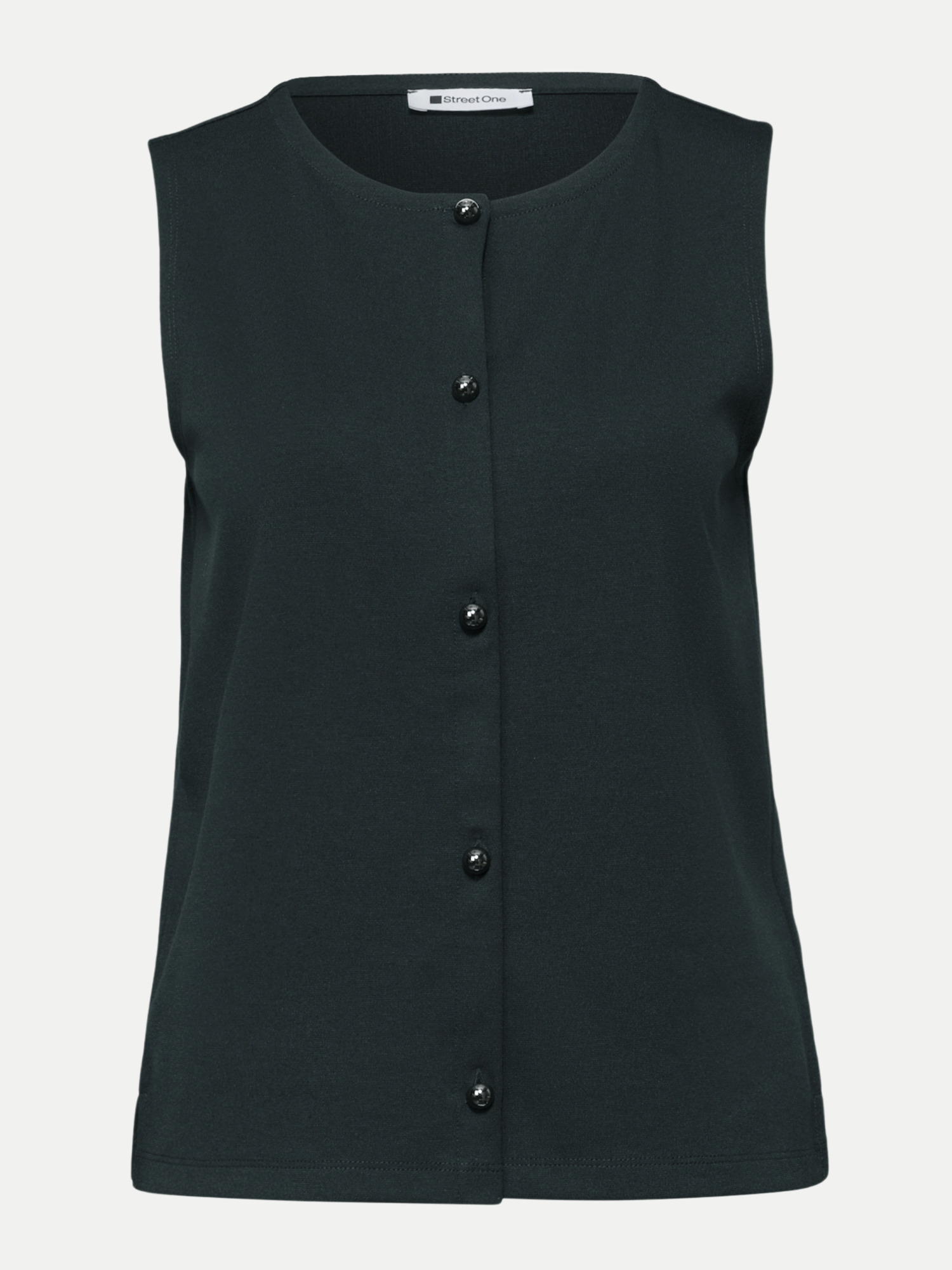 Weste aus Jersey Schwarz 36