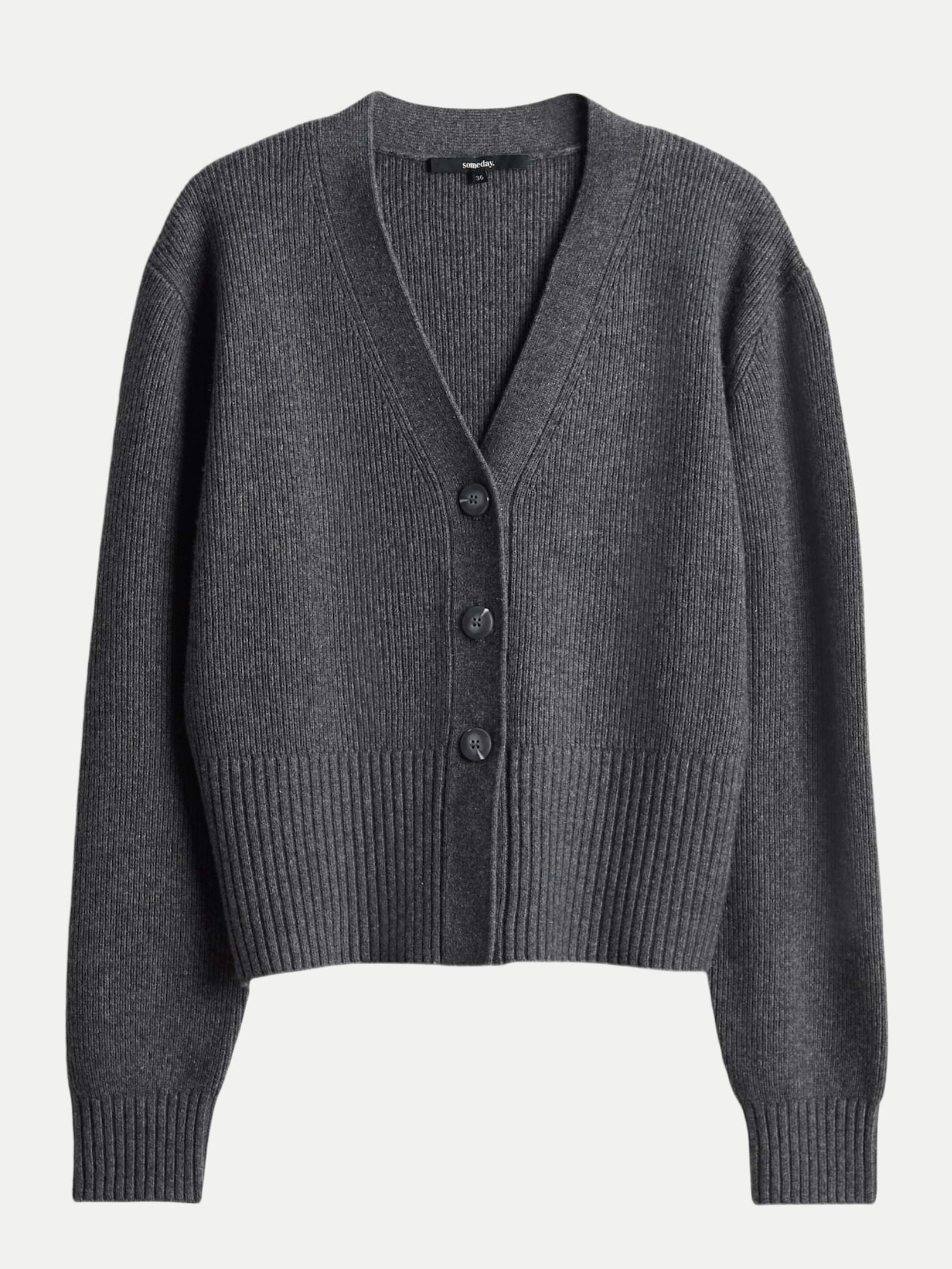 Someday Cardigan Needle Grau 36