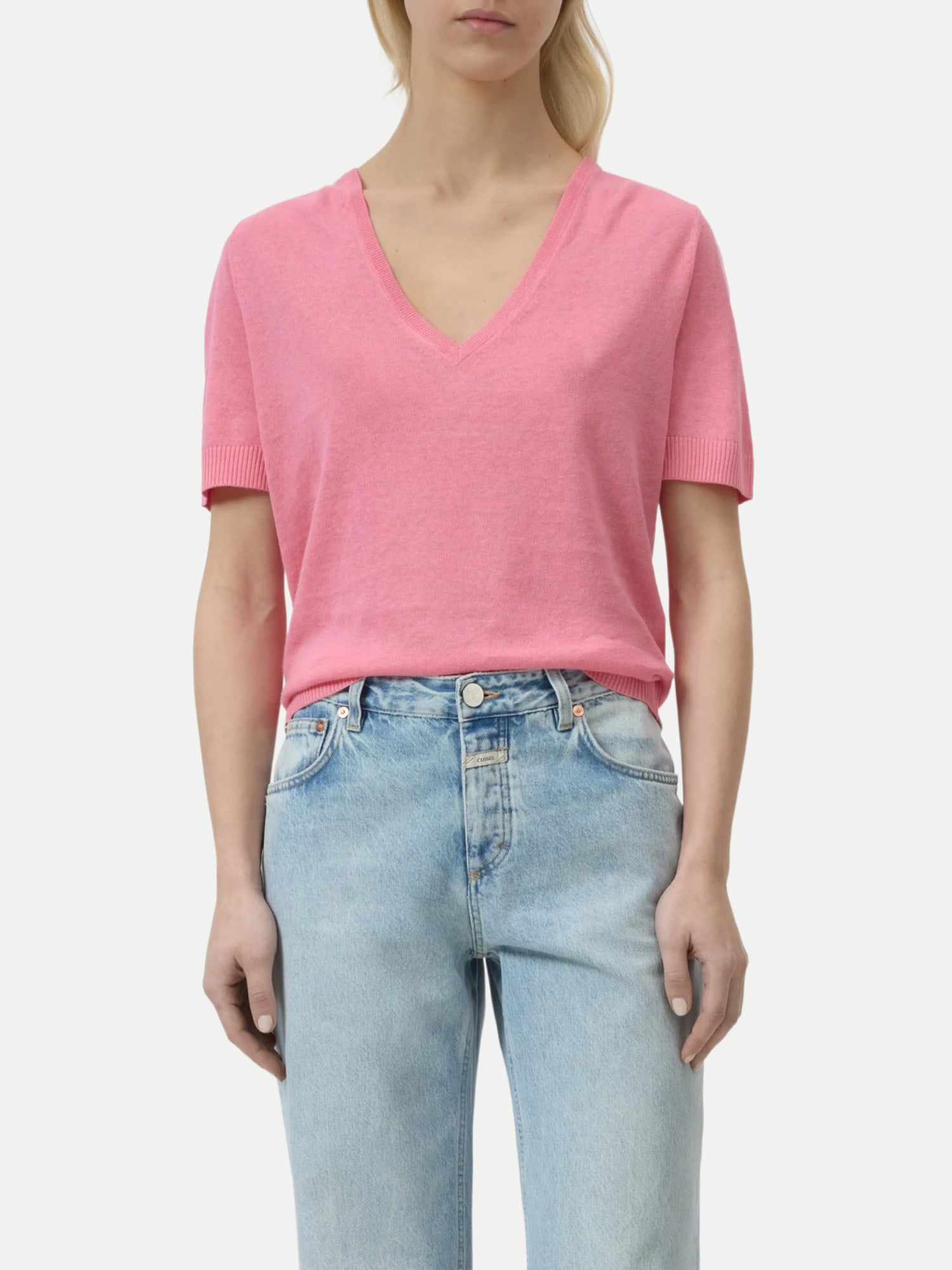 Closed Stricktop Pink L