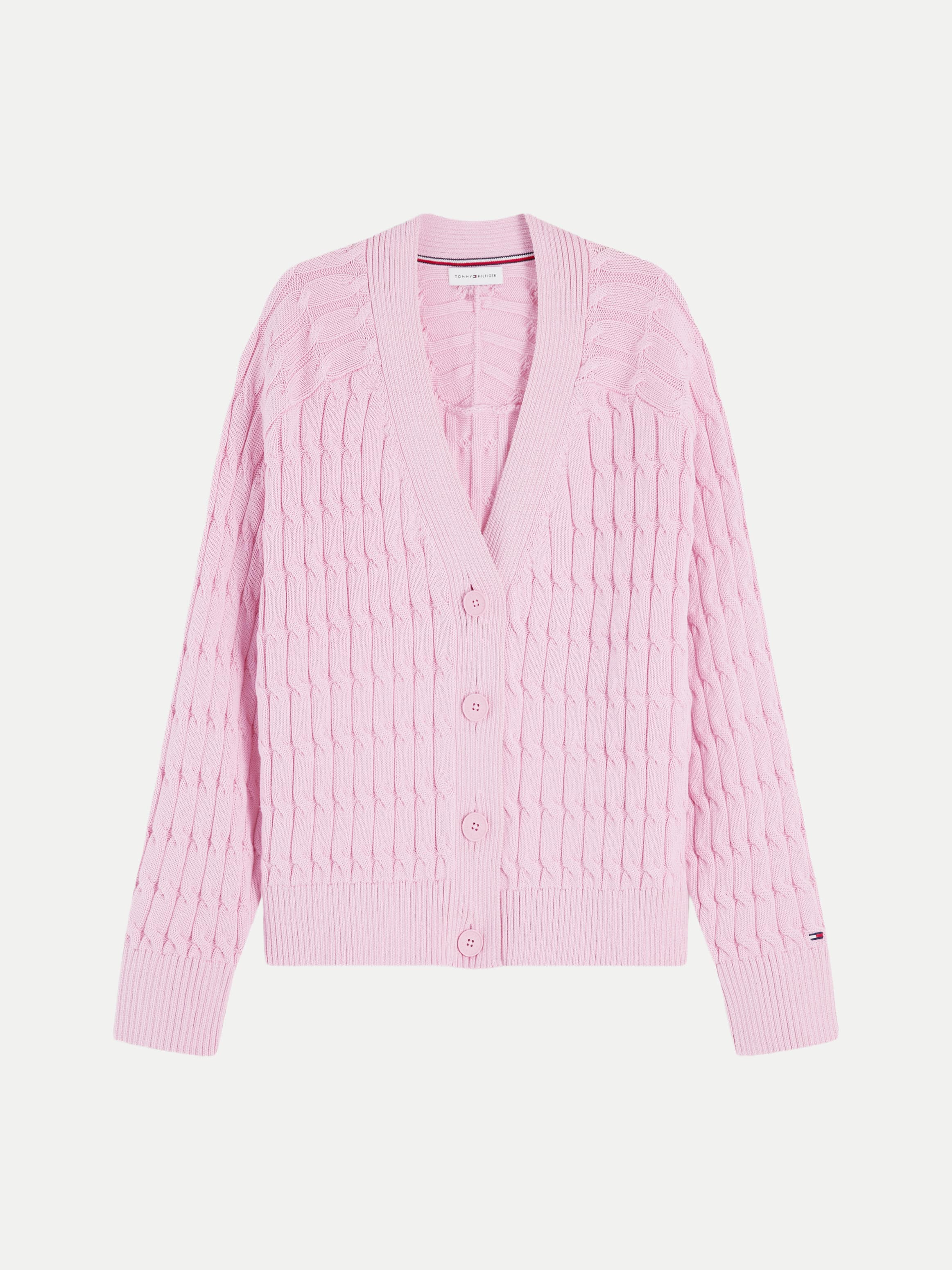 Tommy Hilfiger Strickweste Rosa L