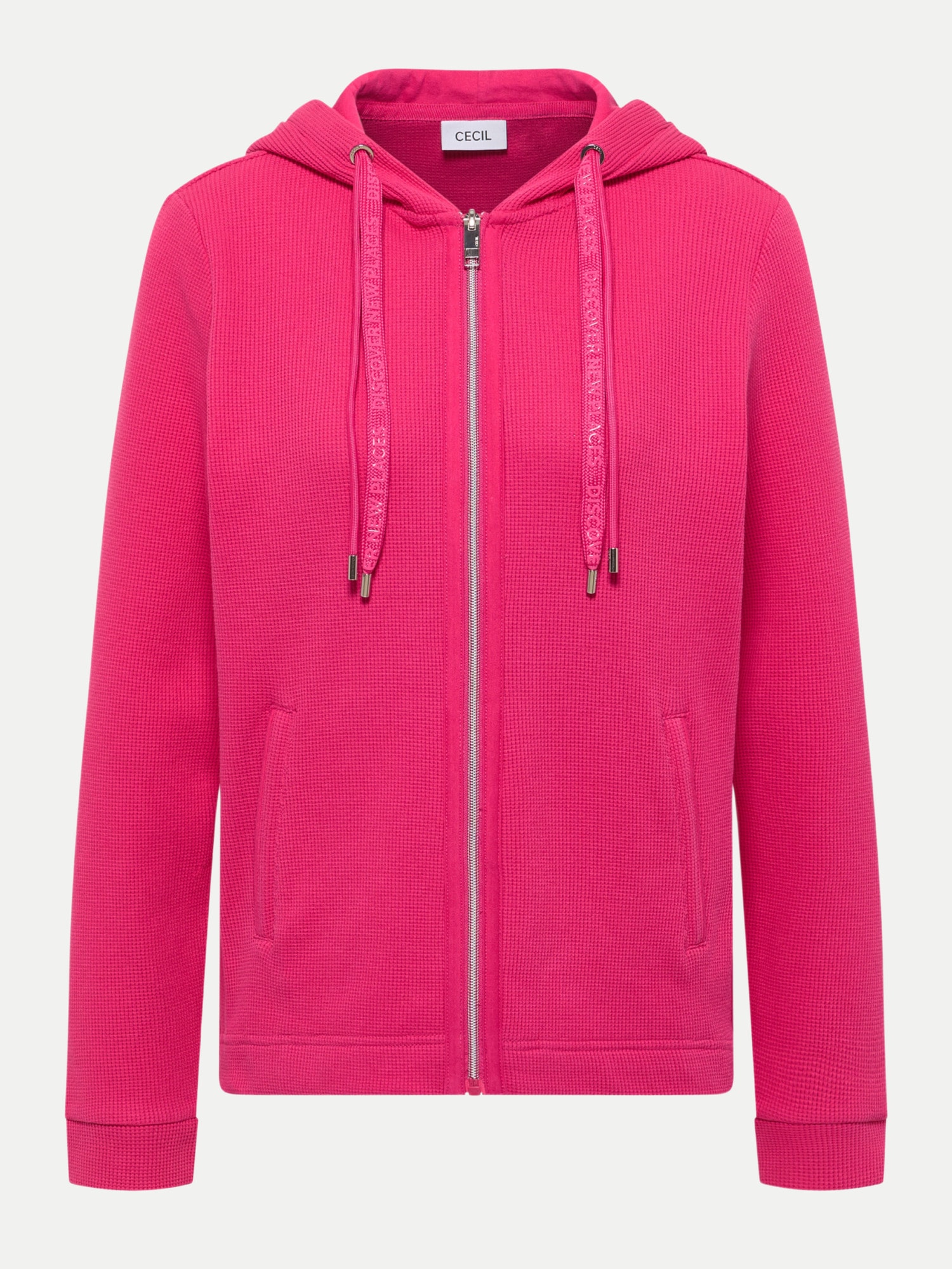 Cecil Hoodie Jacke Pink L