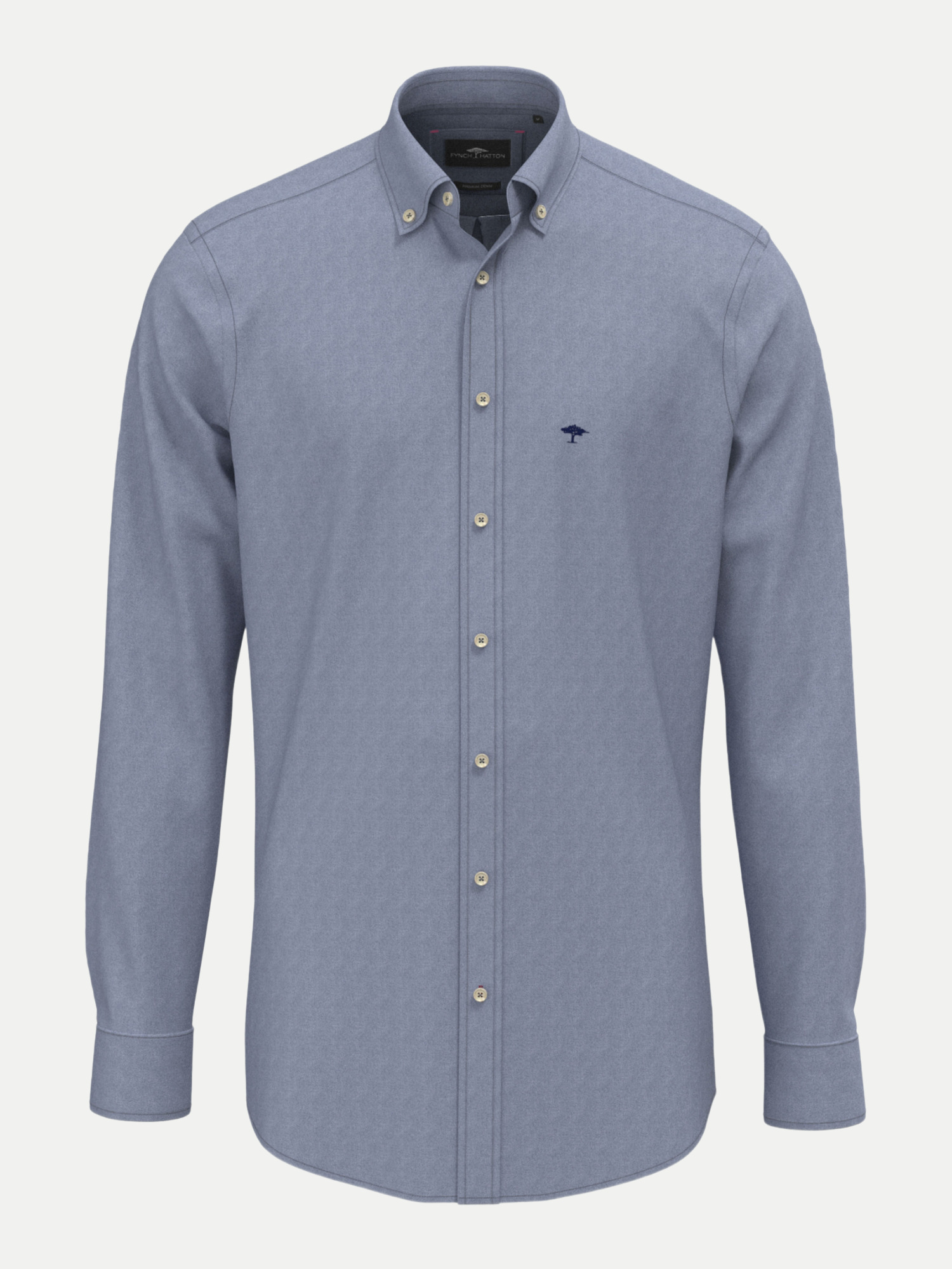 Fynch-Hatton Hemd Blau L