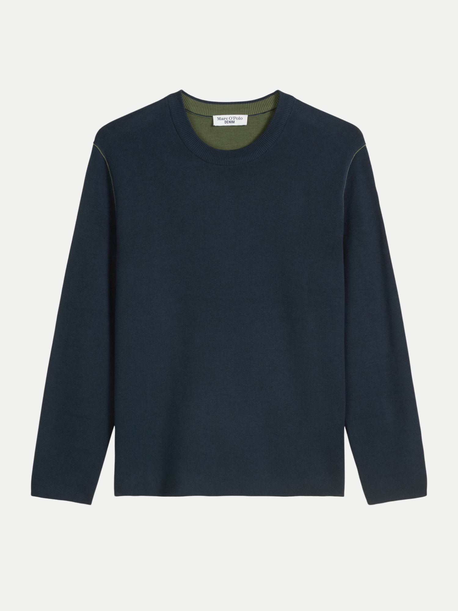 Marc O' Polo Double-Face Pullover Blau M