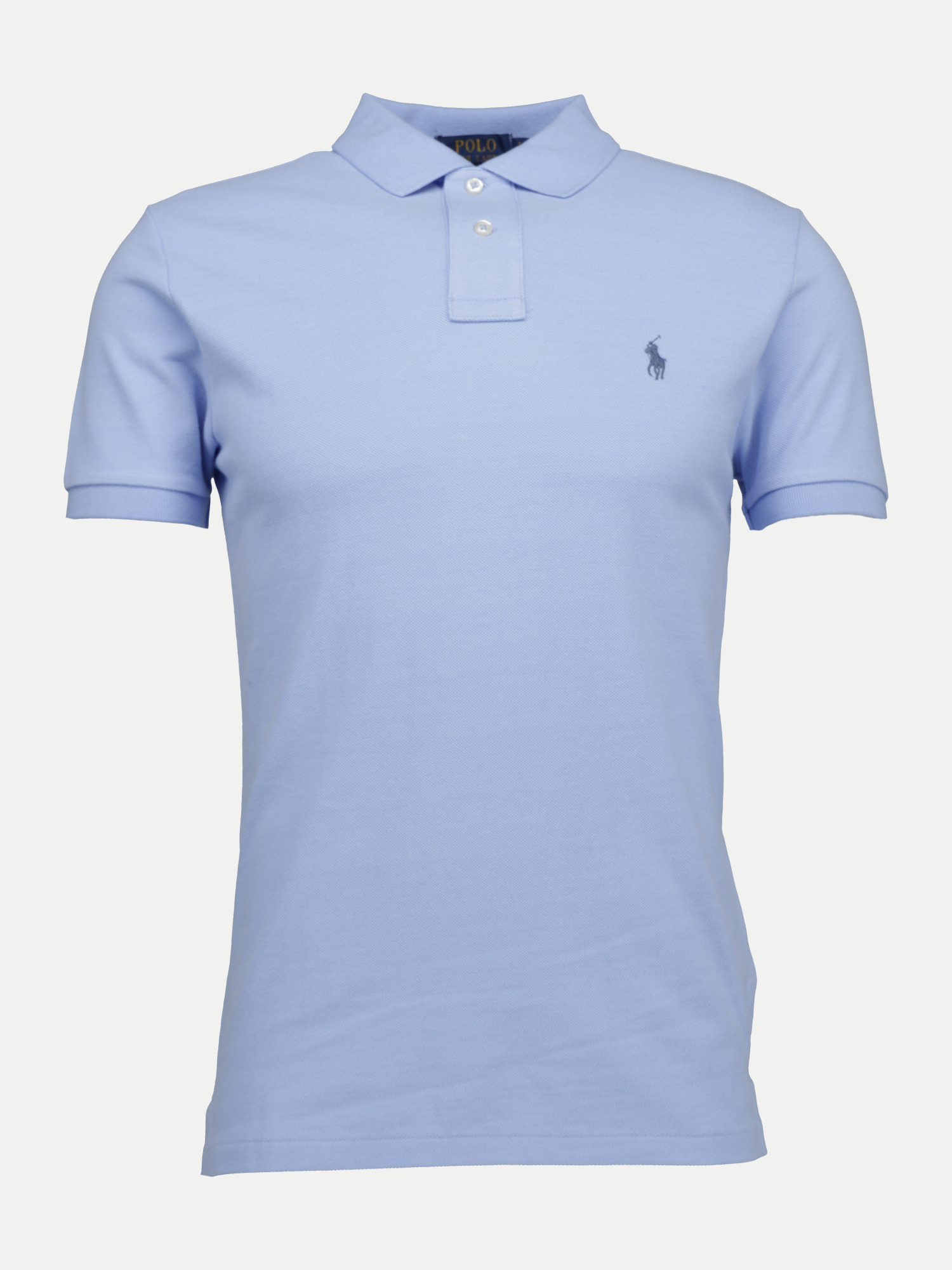 Polo Custom-Fit Poloshirt Blau S