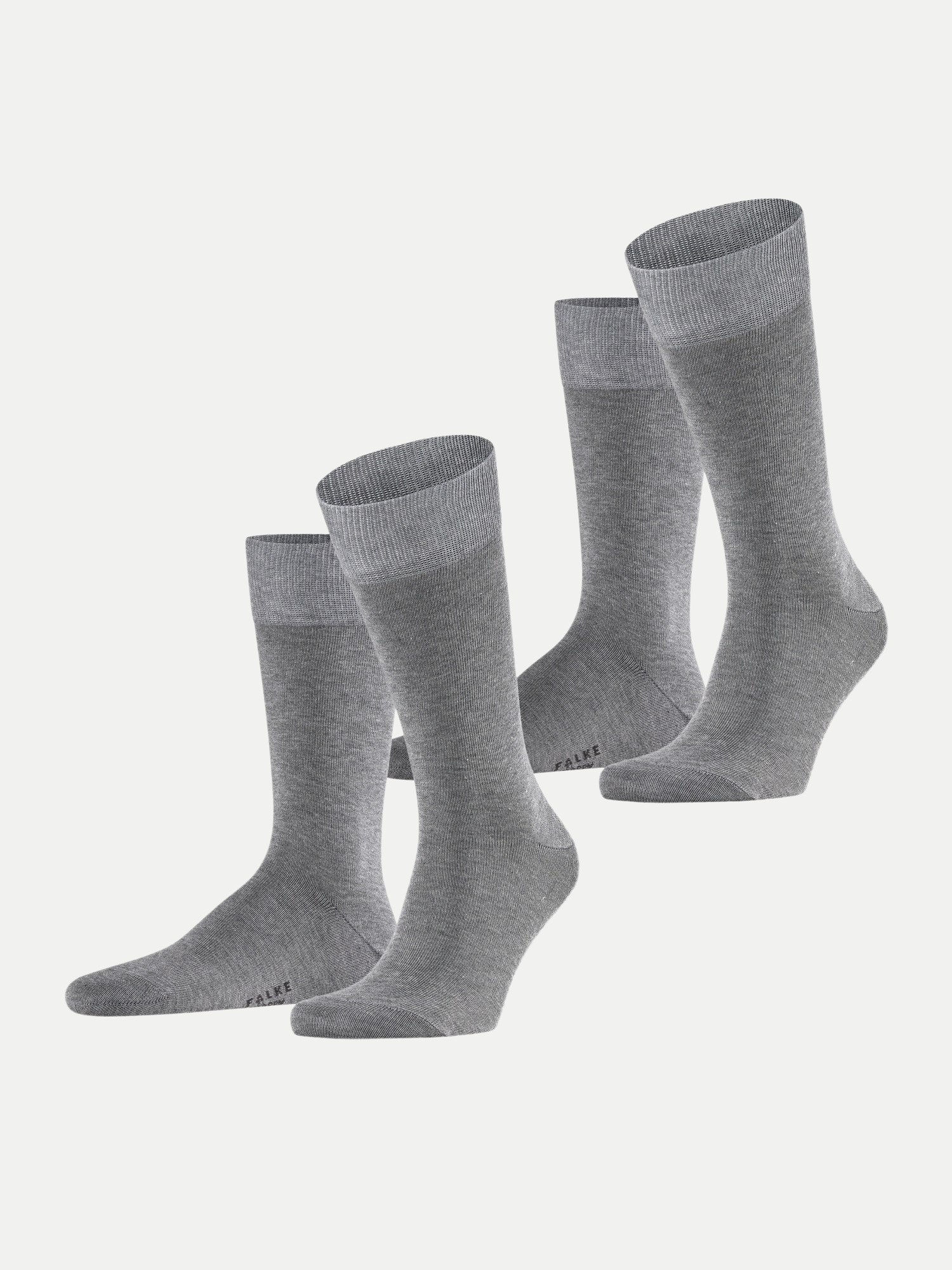 Falke Socken 2er-Pack Grau 39-42