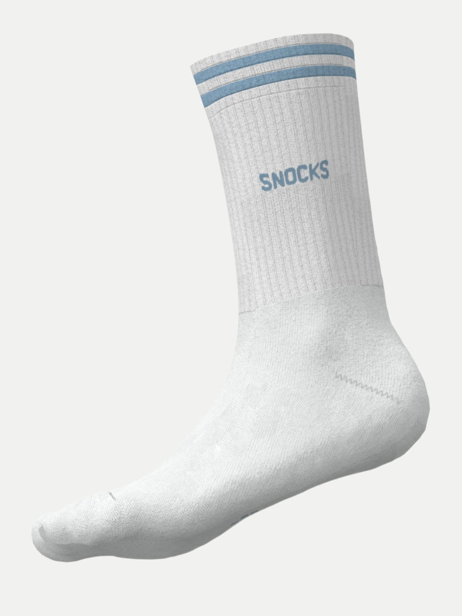 Snocks Socken Unisex Weiß 43-46