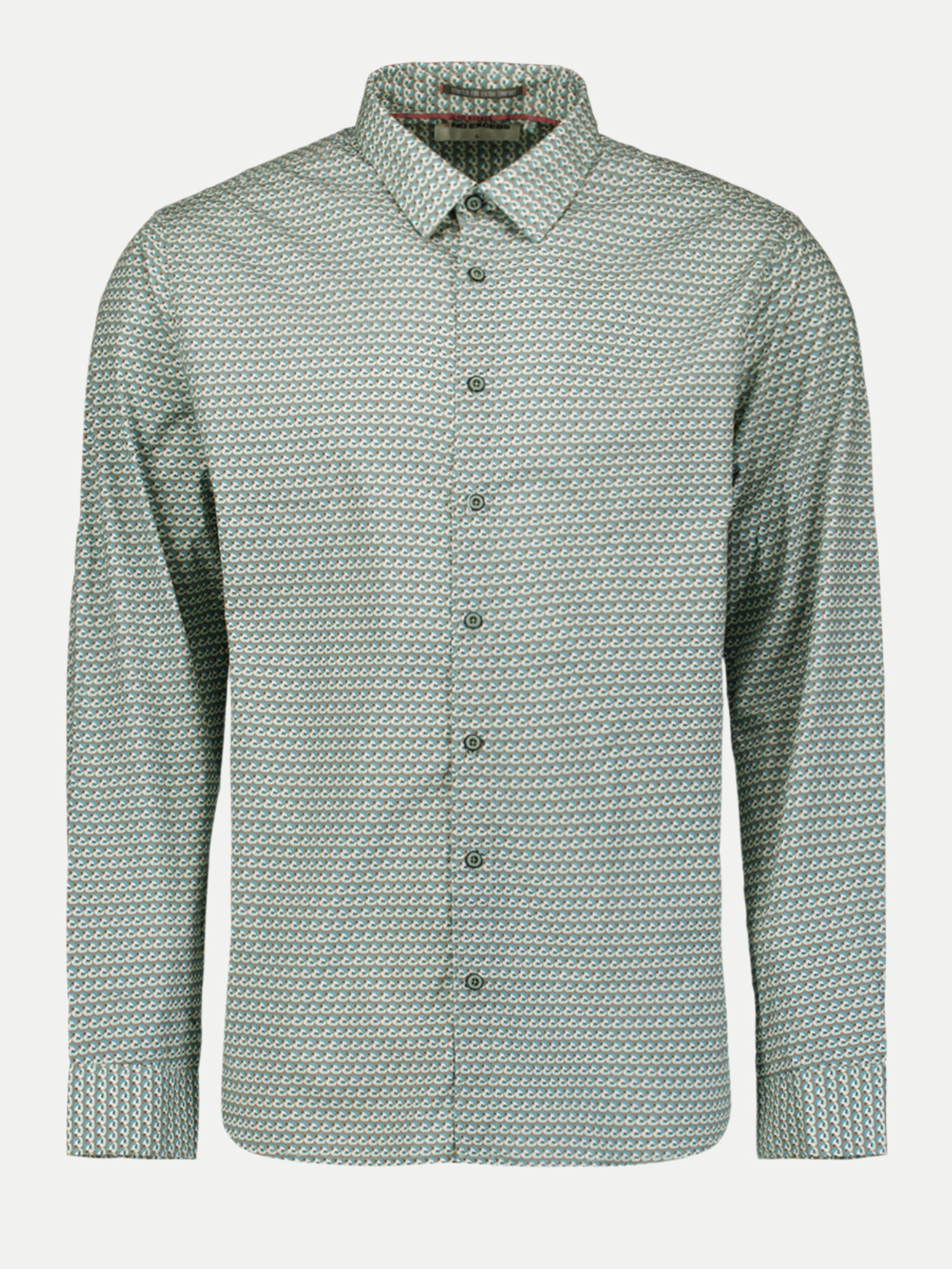 Regular-Fit Hemd mit Allover-Print Mehrfarbig L