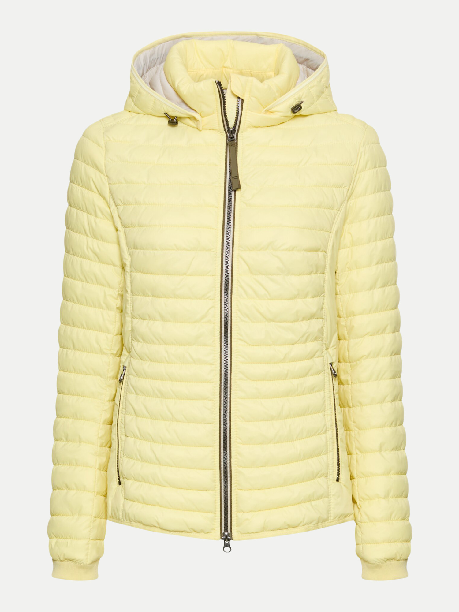 Shaped-Fit Steppjacke Gelb 36