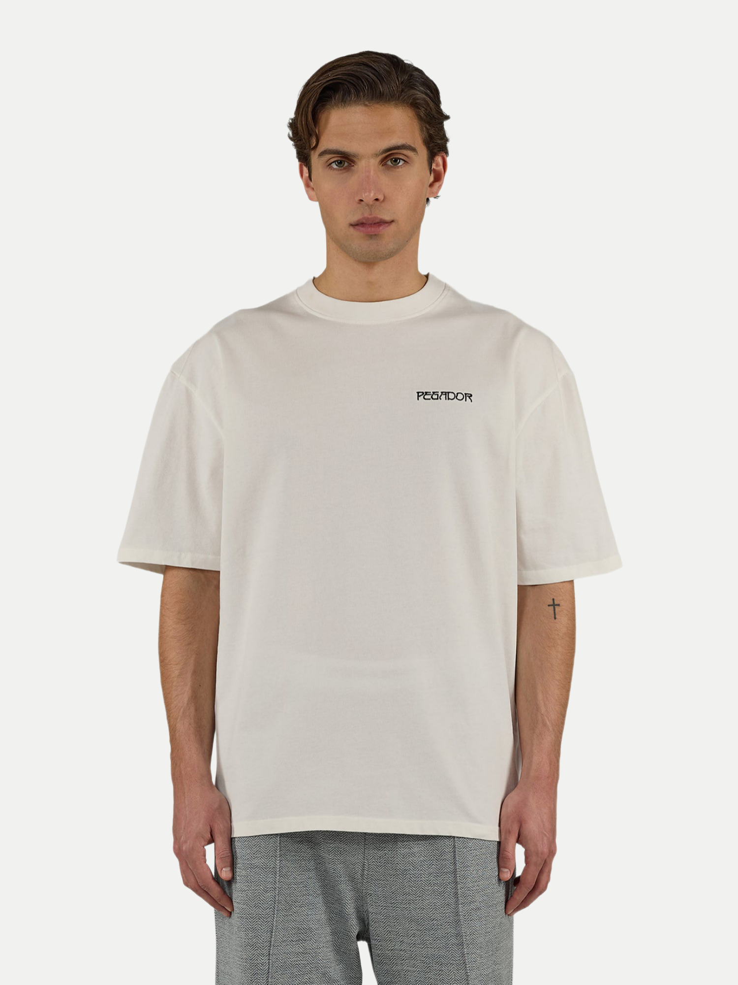 Pegador Oversized T-Shirt Weiß L