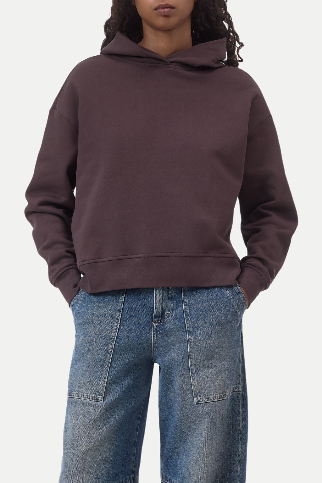 Closed Relaxed-Fit Hoodie Braun L
