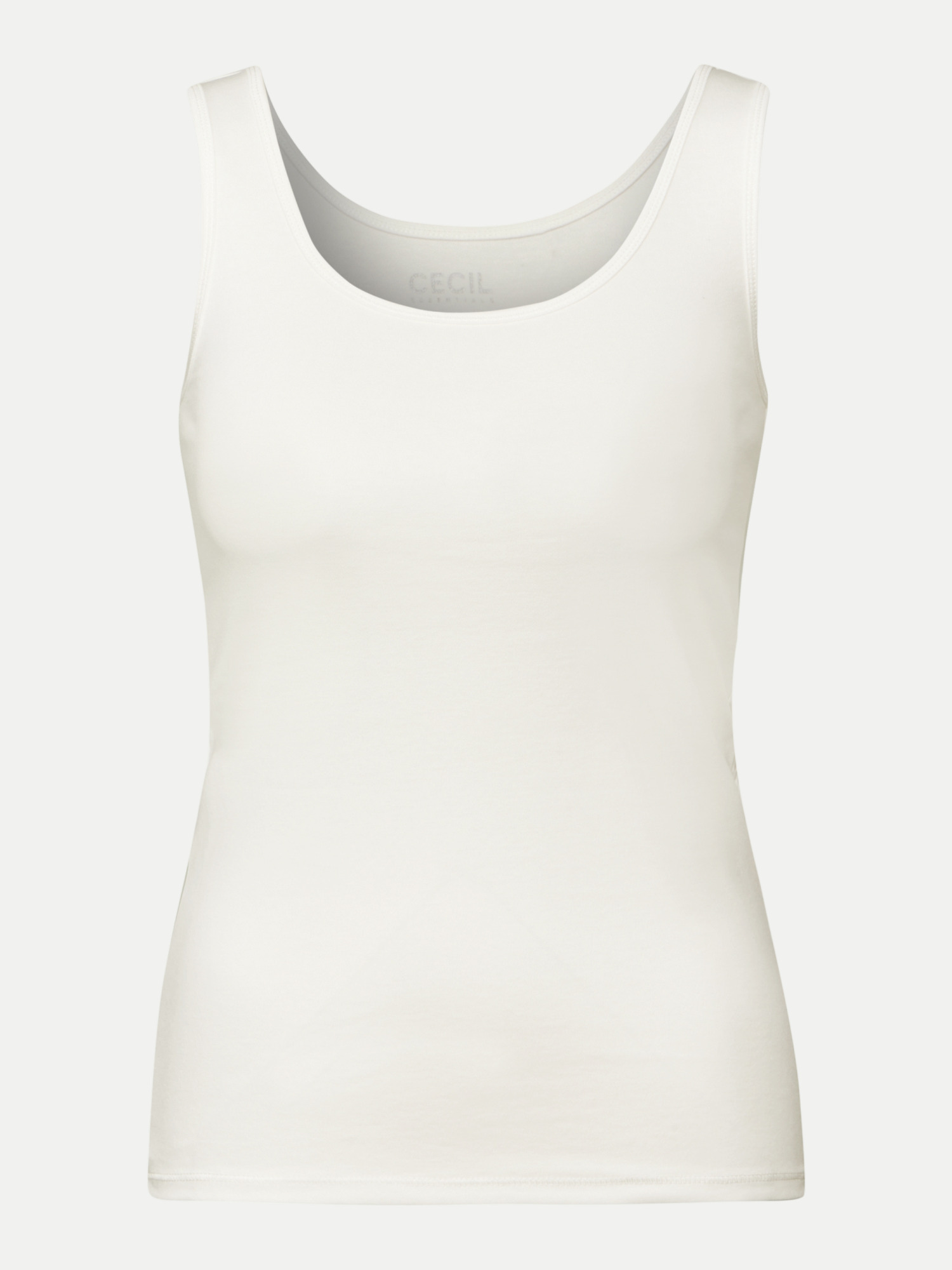 Cecil Basic Top Linda Weiß M