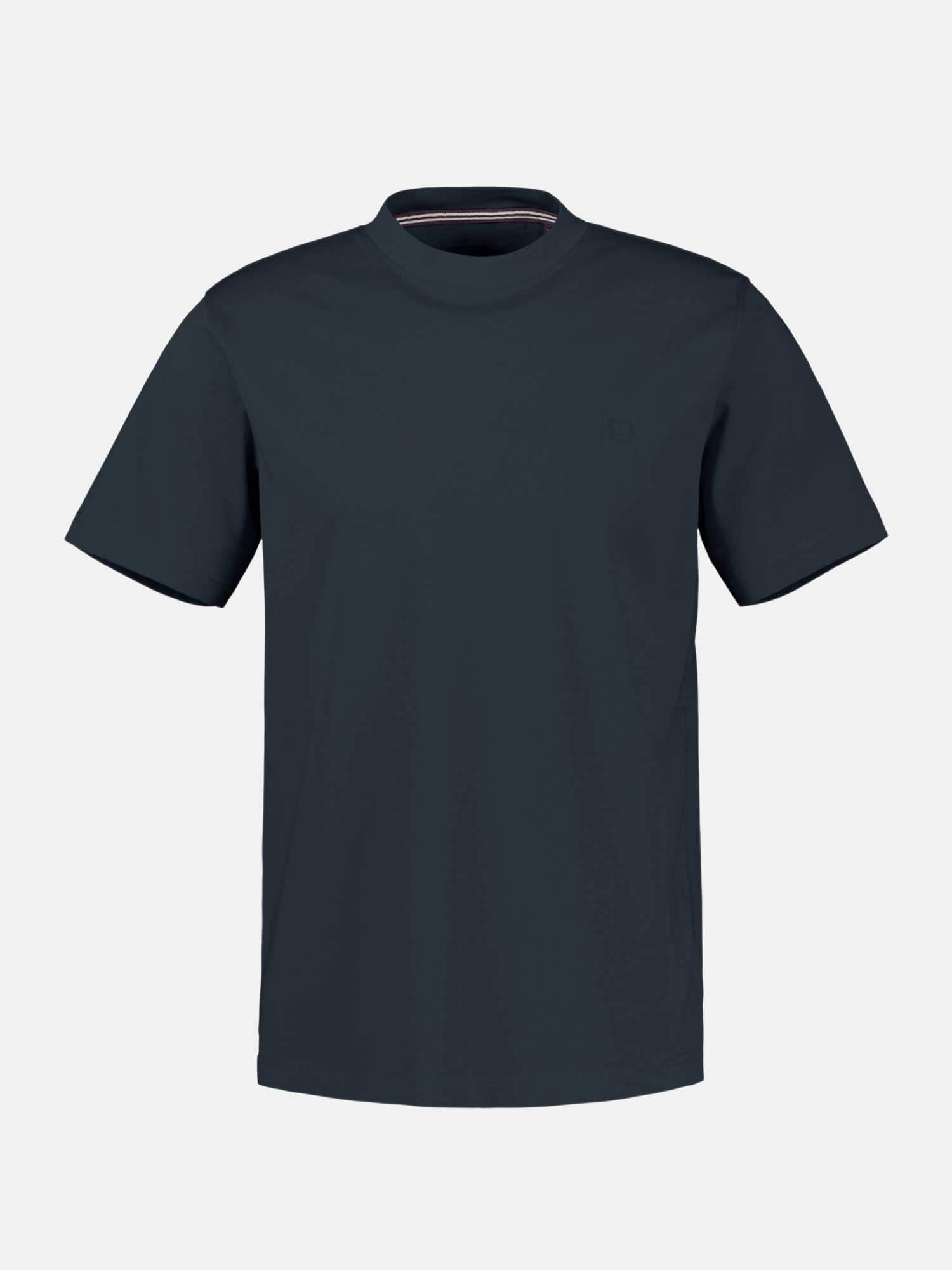 Basic-T-Shirt mit Logo Blau XL