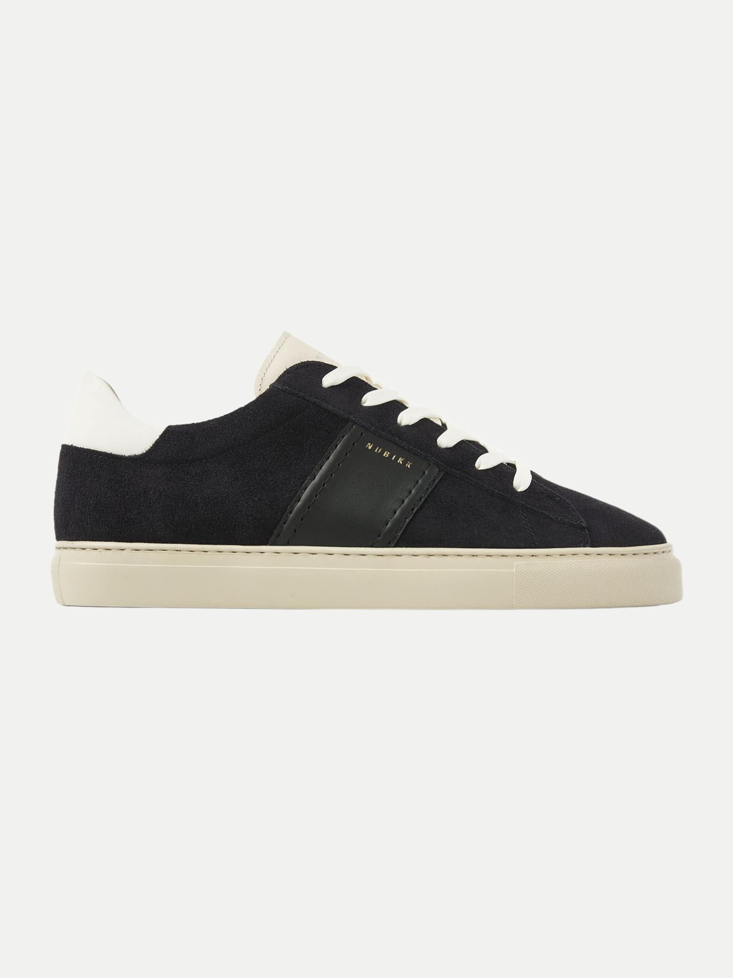 Sneaker Jace Morris in Velours Schwarz 44