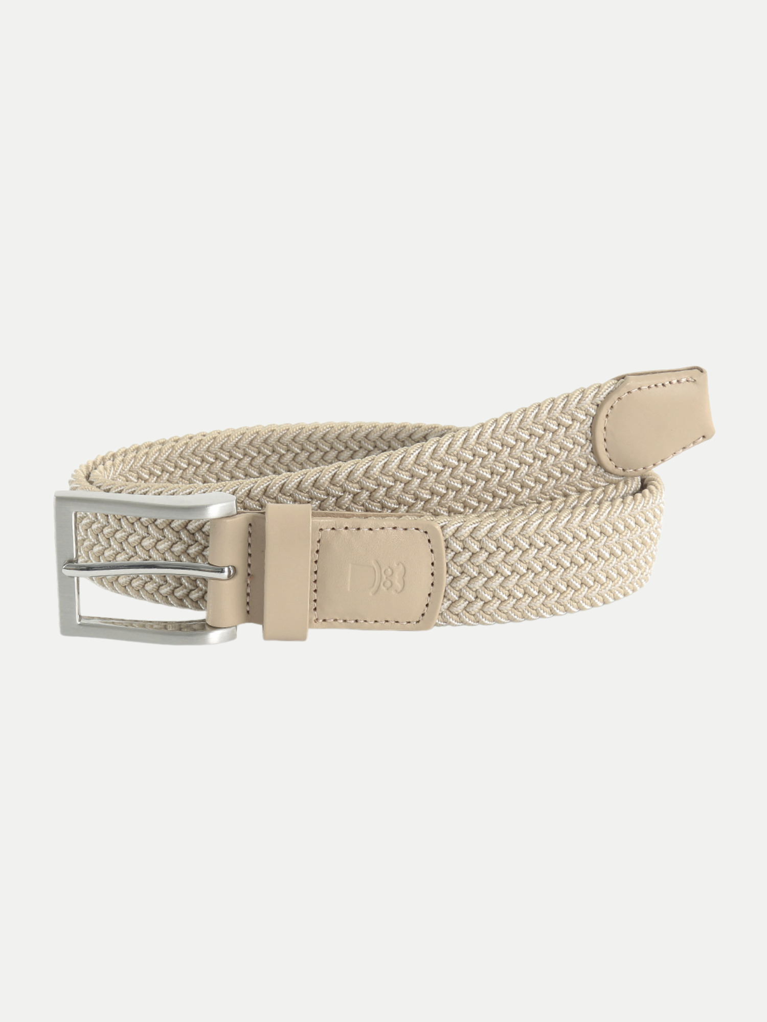 Gürtel mit Stretchband Beige 85