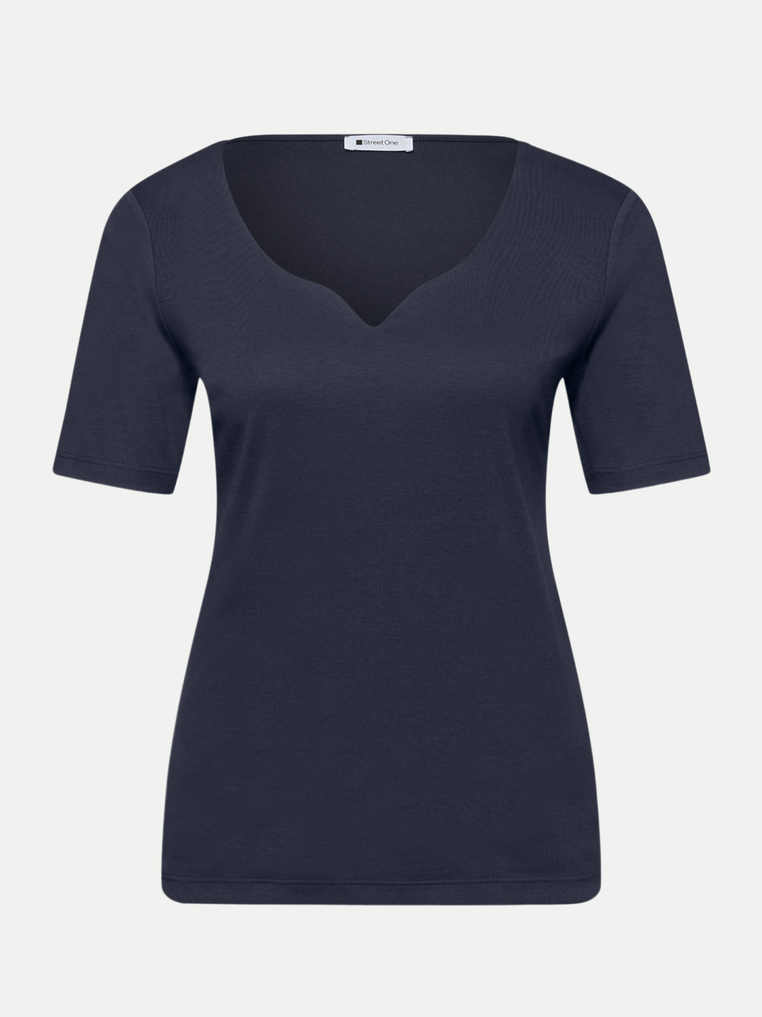 Basic T-Shirt Ada Blau 42