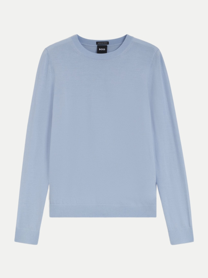 BOSS Black Sweatshirt Ferpina mit Meliertenmuster bei Robert Ley