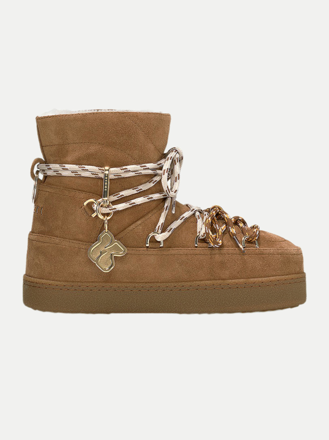 INUIKII Gesteppte Boots aus Veloursleder bei Robert Ley