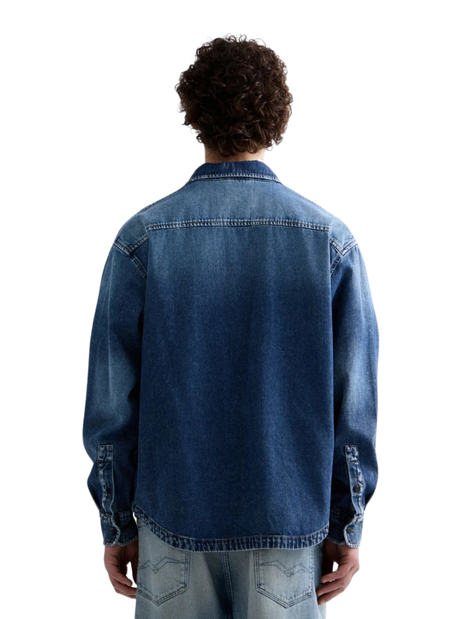 Replay Overshirt mit Used-Details bei Robert Ley