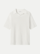 Tiger of Sweden Strick-Poloshirt Eoin 090white bei Robert Ley