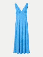Rixo Kleid Sandine daisy jacquard blue bei Robert Ley