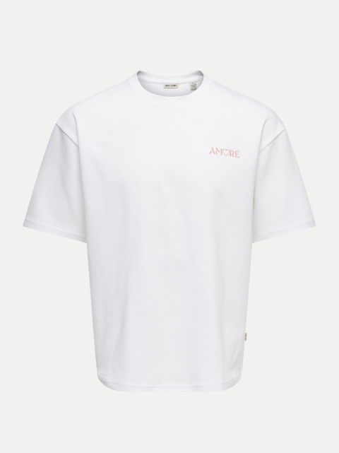 Only & Sons T-Shirt mit Aufdruck bei Robert Ley
