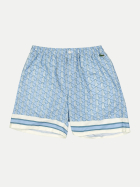Lacoste Shorts mit Monogramm-Muster gil-overview/limes bei Robert Ley
