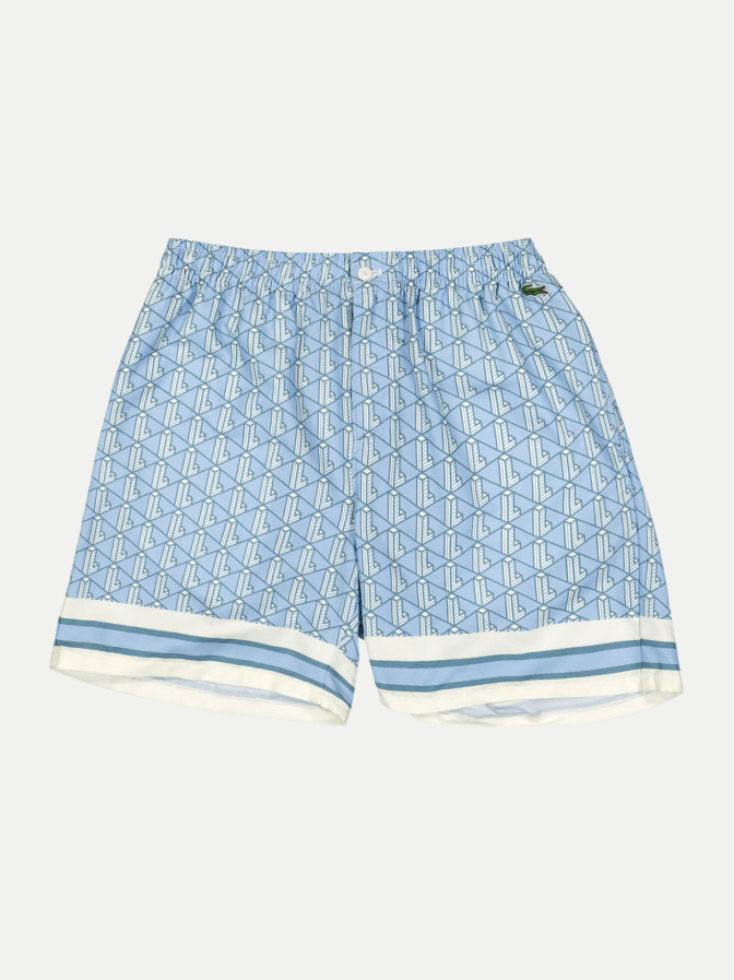 Lacoste Shorts mit Monogramm-Muster bei Robert Ley