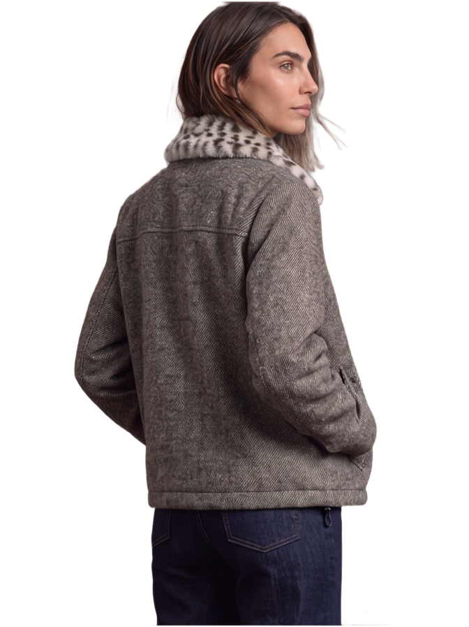 Street One Jacke mit Kunstfell-Kragen bei Robert Ley