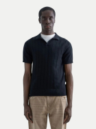Replay Strick-Polo mit breiter Rippe 098 black bei Robert Ley