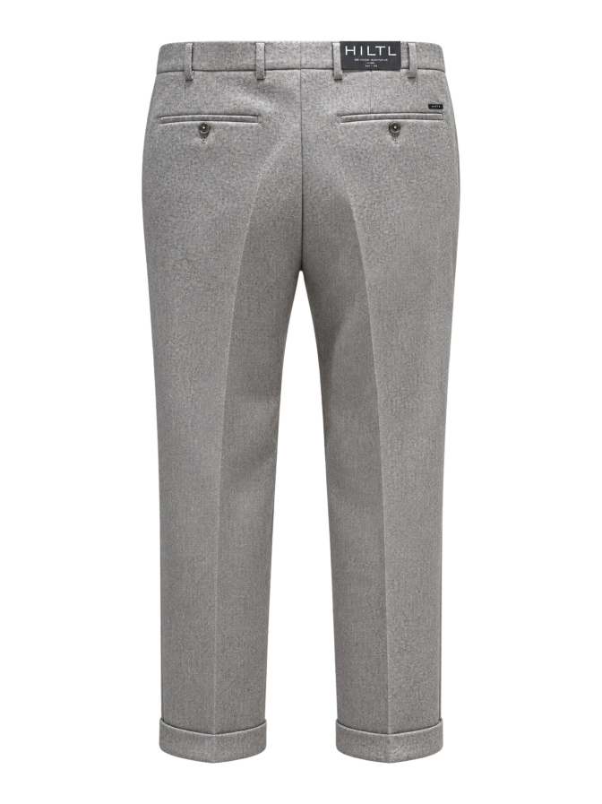 HILTL Bundfaltenhose aus Easy Oxford Tweed bei Robert Ley