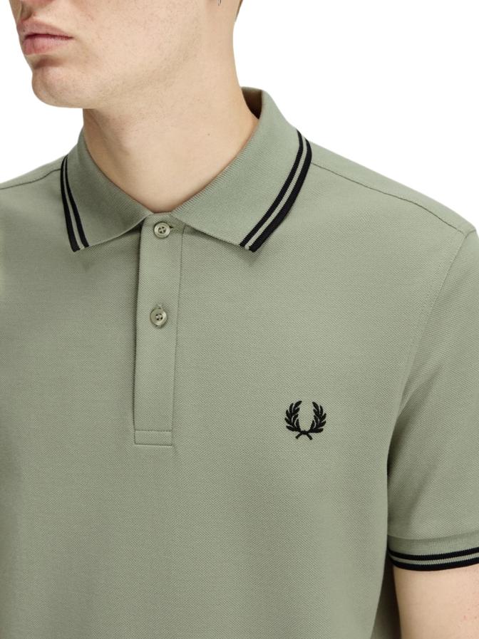 FRED PERRY Poloshirt mit Doppelstreifen bei Robert Ley