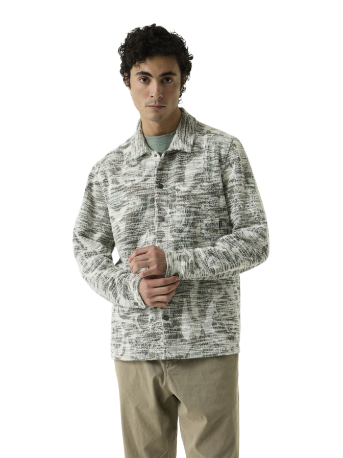 Garcia Overshirt mit Muster bei Robert Ley