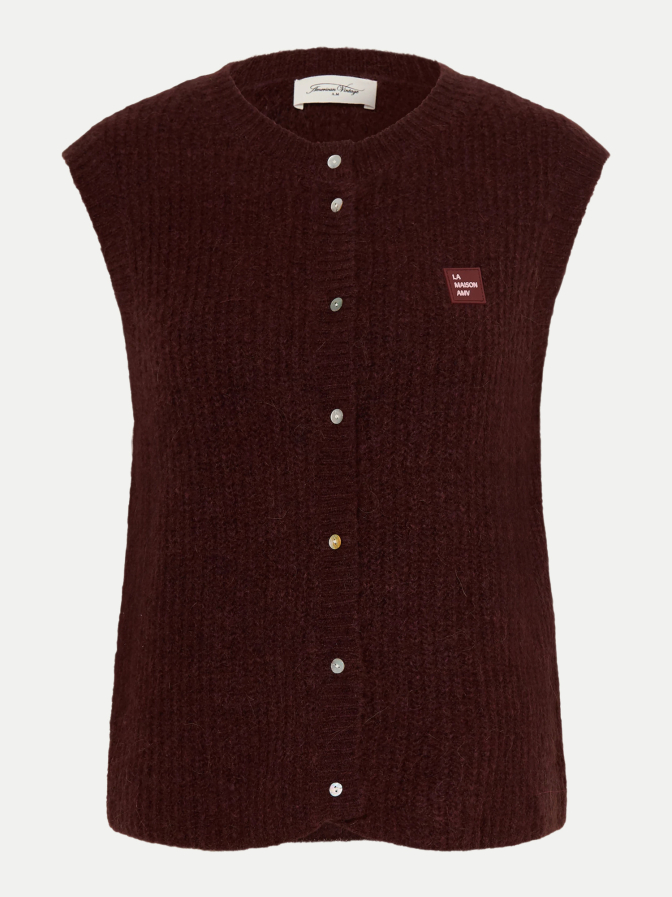 American Vintage Strickweste East bei Robert Ley