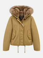 WOOLRICH Jacke Best Cotton Fur 8926-gold khaki bei Robert Ley