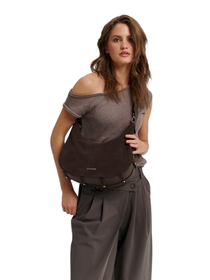 Hey Marly Handtasche Lifetime Sister Suede M bei Robert Ley