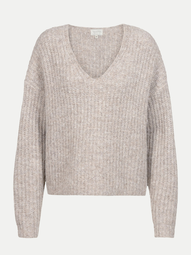 Herrlicher Strickpullover Lini Cropped bei Robert Ley