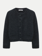 Dorothee Schumacher Strickjacke Fluffy 979-charcoal melange bei Robert Ley