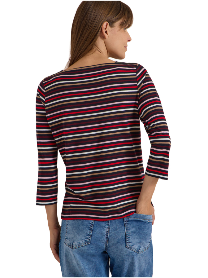 Cecil Shirt Gestreift mit 3/4 Arm bei Robert Ley