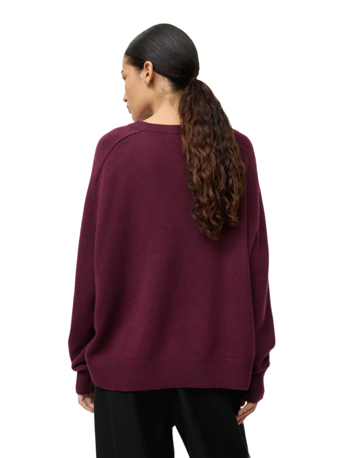 Soft Goat Oversized Kaschmirpullover Boyfriend Crewneck bei Robert Ley