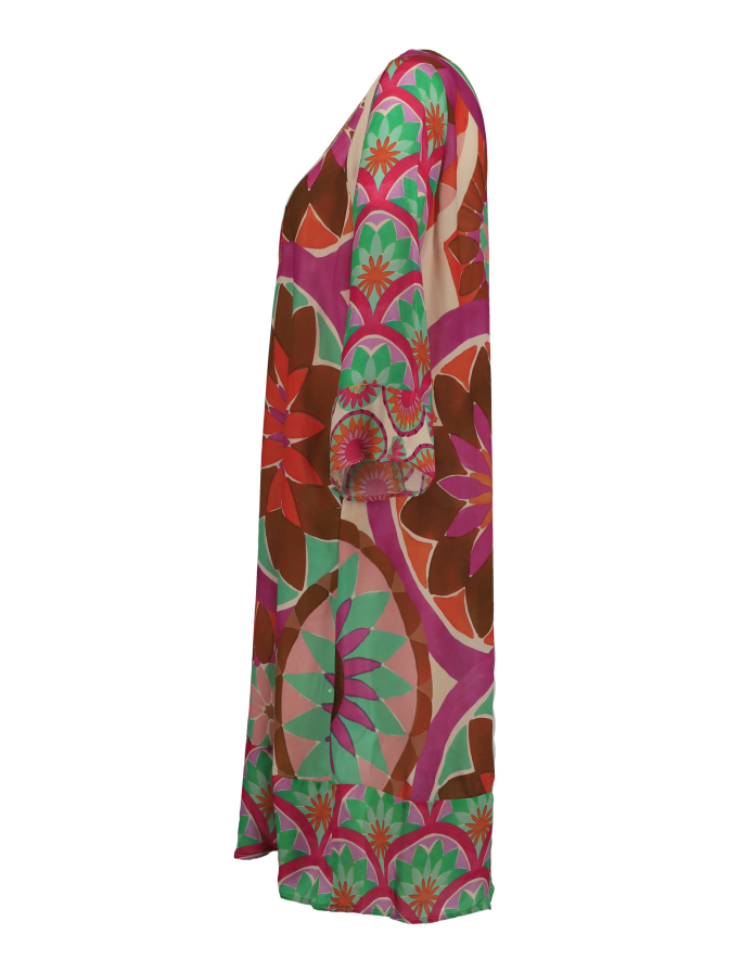 White Label Kleid mit floralem Druck bei Robert Ley