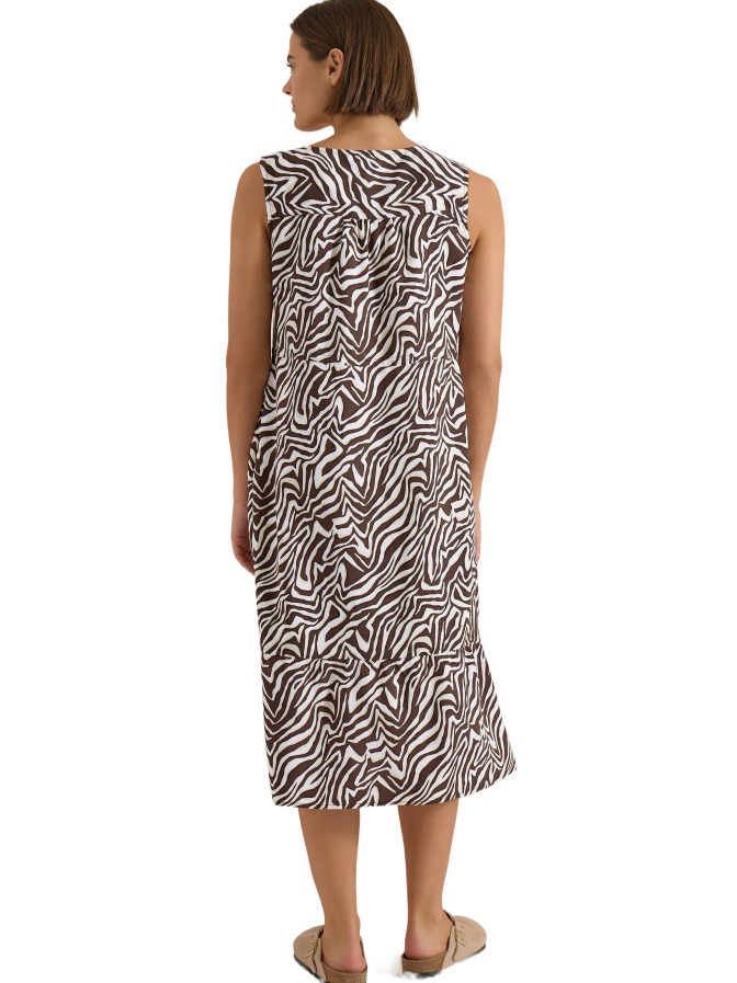 Cecil Midikleid mit Zebraprint bei Robert Ley