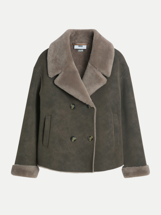 Cinque Jacke CITEDA aus Lammfellimitat bei Robert Ley