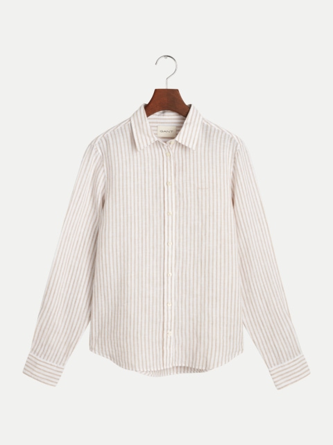 GANT Regular-Fit Leinenbluse mit Streifen bei Robert Ley