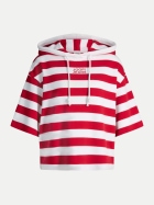 JOOP! JEANS Kurzarm-Hoodie Timira 601-Dark Red 601 bei Robert Ley