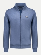 NZA New Zealand Auckland Sweatjacke mit Reißverschluss 2646-CAPRI BLUE MELANGE bei Robert Ley