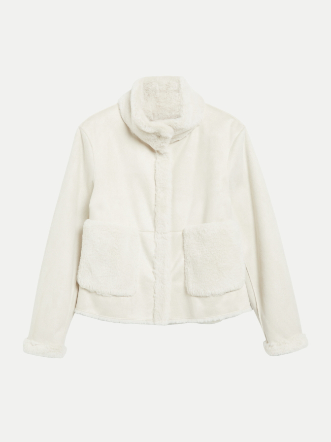 s.Oliver BLACK LABEL Wendejacke Fake-Fur bei Robert Ley