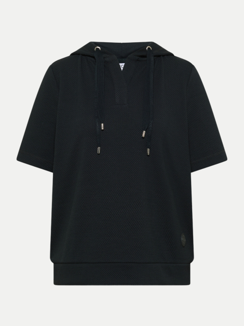 Cecil Kurzarm Sweatshirt mit Kapuze bei Robert Ley