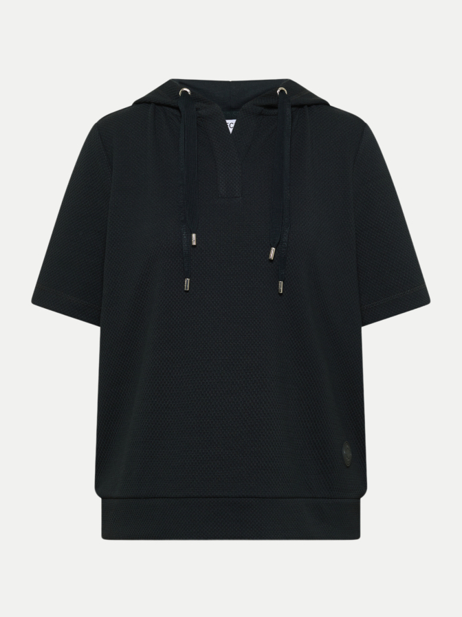Cecil Kurzarm Sweatshirt mit Kapuze bei Robert Ley